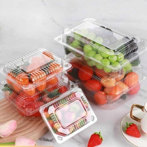 Clear PET Fruit Box