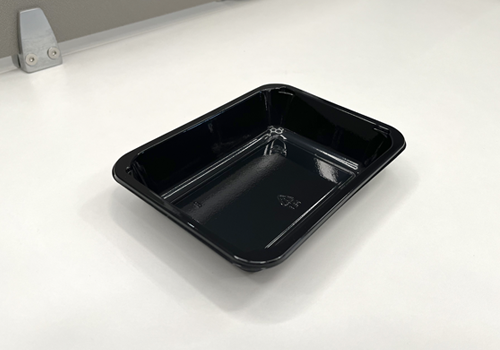 26 oz Black CPET Tray for Food Packaging