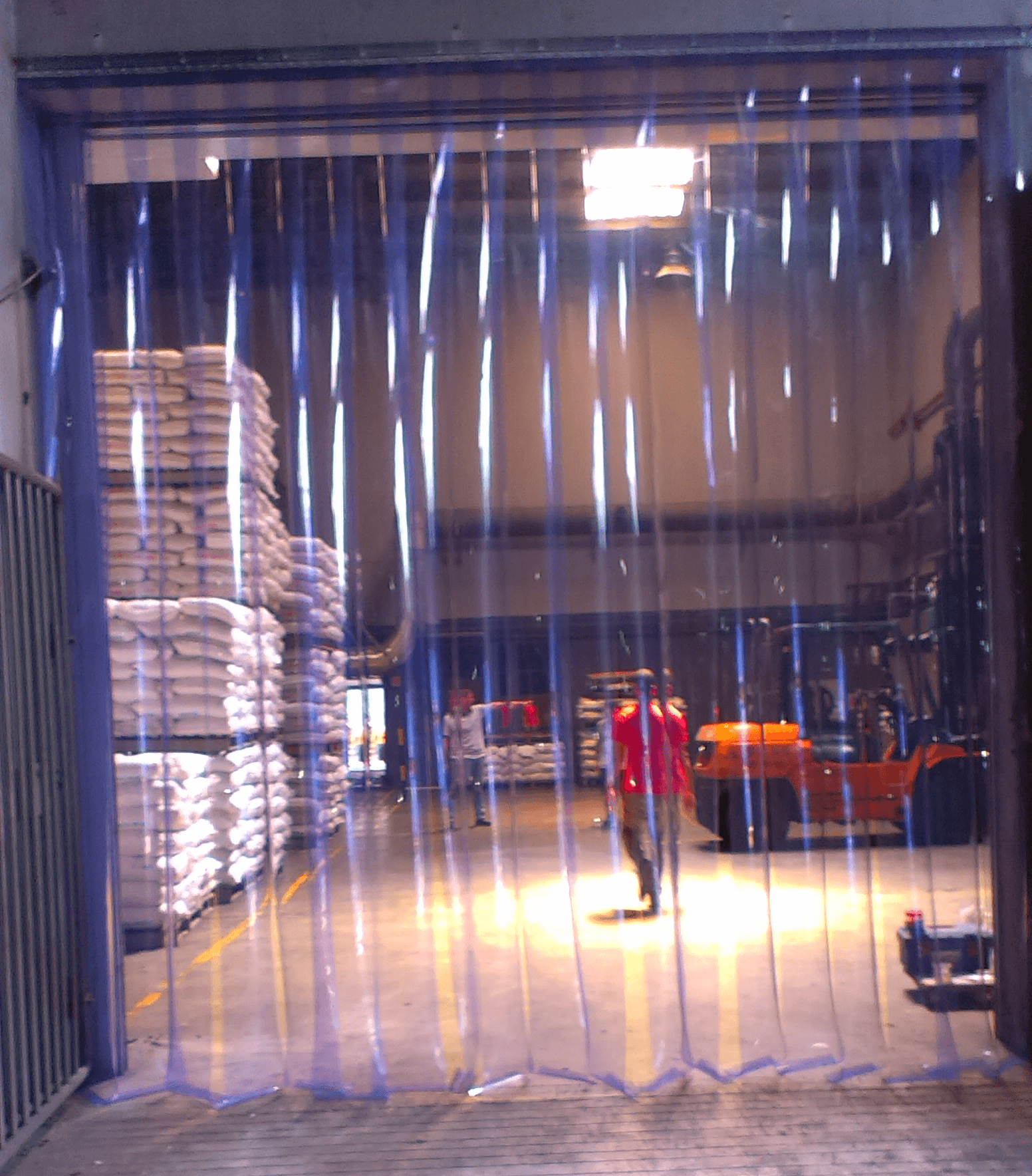 PVC soft film strip curtain for cold storage by HSQY Plastic Group