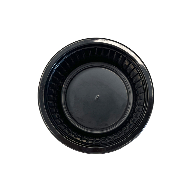 Model 028 - 6 oz Round White CPET Tray