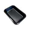 Model 031 - 17 oz Rectangle Black CPET Tray 