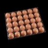 24-count Clear Plastic Quail Egg Cartons Box
