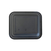Model HS20 - 10 oz Rectangle Black CPET Tray 