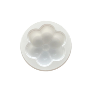 Modell 024 - 7 oz rund vit CPET-bricka