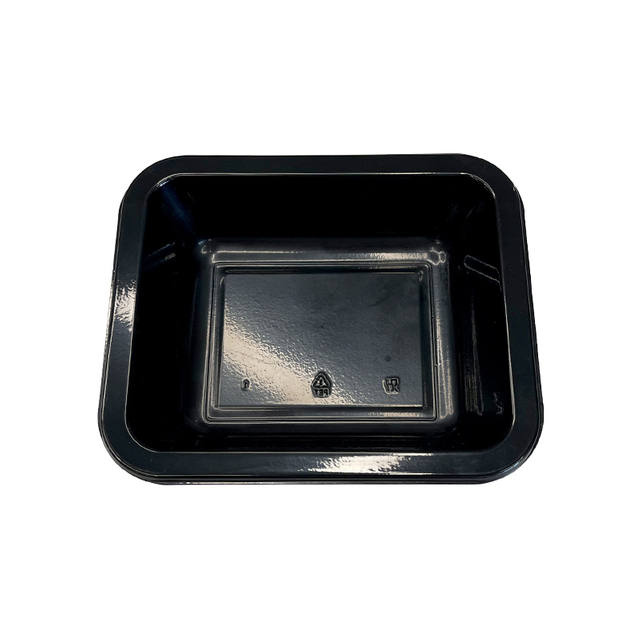Model HS20 - 10 oz rechthoek Black CPET -lade 