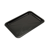 HSQY 8.7X5.9X0.6 In Rectangle Black Plastic PP High Barrier Tray