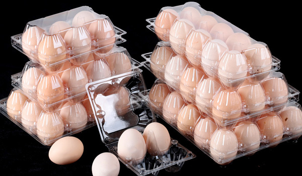 Kaata Egg PET taea hangarua mo nga hua