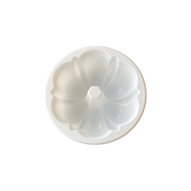 Model 023 - 7 oz ronde witte CPET -lade