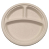 Disposable Compostable Plates, 3-Compartment 9
