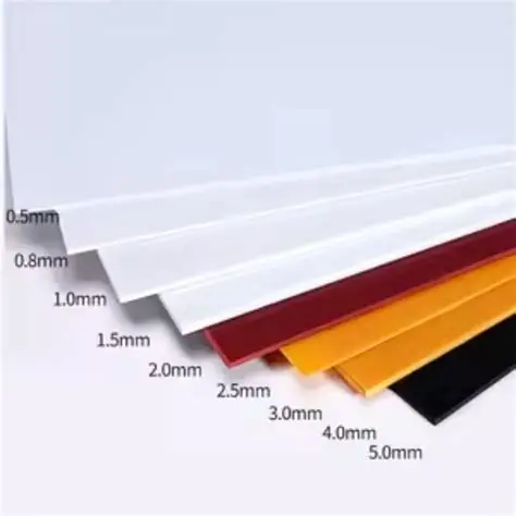 HSQY 3mm 4mm 5mm 6mm ABS Textured Plastic Sheet