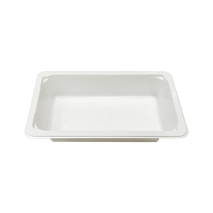 Model 001 - Safata CPET de la companyia aèria blanca de 10 oz rectangle