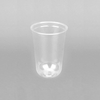 17oz U Shaped Clear PLA Cup, Compostable Cold Drink Cup