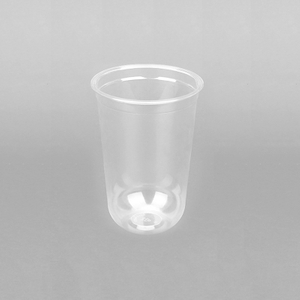 17oz u forma ċara tazza PLA, tazza tax-xorb kiesaħ kompostabbli