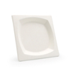 Amapuleti aCompostable Alahlwayo, 6' 8' 10' I-Bagasse Pulp Square Plate, Amapuleti Esidlo Sakusihlwa Angaboli