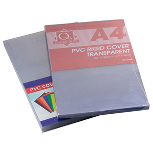 HSQY gratis monster A3 A4 A5 PVC Bindplaat Rigide Clear PVC Book Covers Plastic