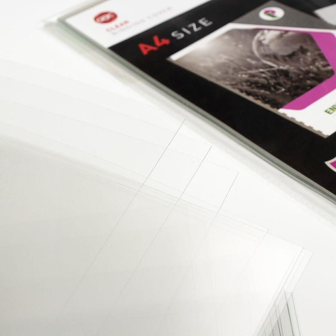 Варақаи филми пайвасткунандаи PVC бо сифати хуби презентатсияи шаффофи канселярӣ