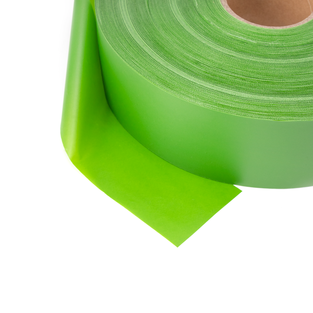 Thin Gauge Plastic Film Nature - Green PVC lawn edging h25cm X 9m