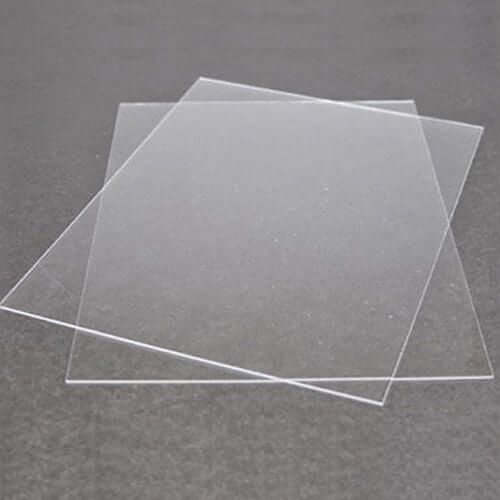 HSQY PETG Sheets Vaquform 0.5mm PETG sheets are compatible with the desktop Vacuum thermoforming 