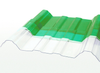 HSQY 2mm 3m 5m Clear Corrugated Plastic Roofing Polycarbonate Sheet 