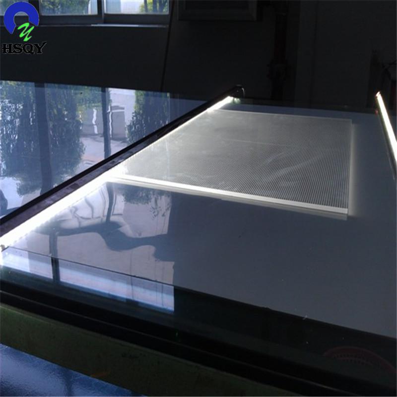 Custom Acrylic Light Guide Panel Application