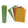 PVC màu xanh lá cây màu cứng cho hàng rào cây nhân tạo