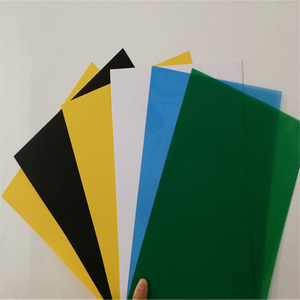 HSQY Fabréck Grousspräisser PVC Rigid Blat mat verschiddene Faarf fir Stationery Bindtecken MSDE MSDE a China