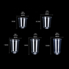 HSQY ⌀98 mm U-Shape Clear PET Plastic Cups