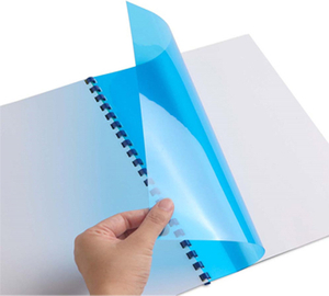 HSQY 0,15 mm 200 micron PVC -boekomslag met gratis kleurenpagina's