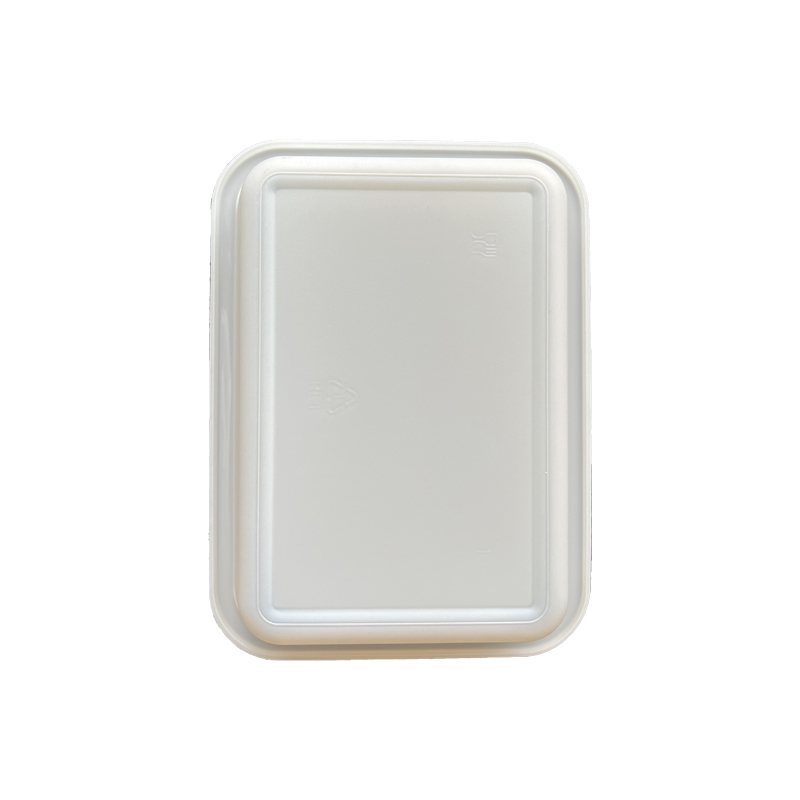 Model 004 - 21 oz Rectangle Black CPET Tray