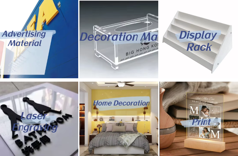 Acrylic furniture panel