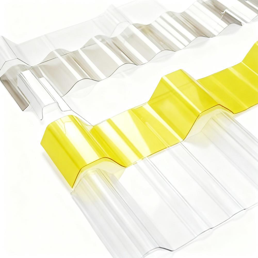 HSQY High Impact Resistant Polycarbonate Corrugated Sheet