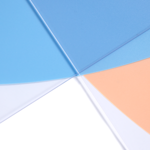 0,5mm 1 mm shaffof qattiq pvc varaqlari