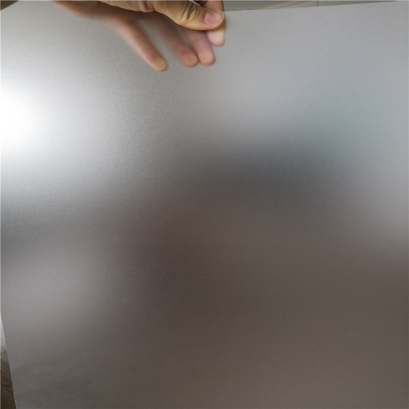 Taflen PVC 0.5 mm yn frostio