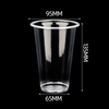 HSQY 0.6oz 1oz 1.5oz 3oz Clear PP Plastic Portion Cups