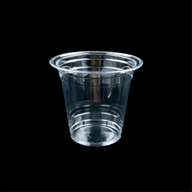 HSQY ⌀93 mm Clear Squat Pet Cups plastike