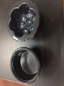 Black CPET Containers For Ready Meal Packaging