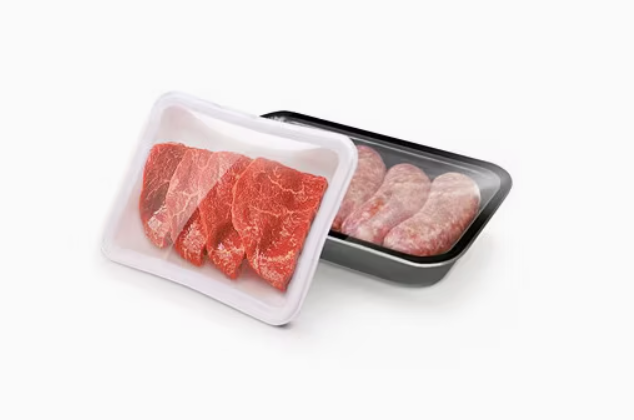 HSQY Custom print food grade BOPET easy peel perforated lidding film for PP PET cup tray for strawberry tomato blueberry cherry fruit