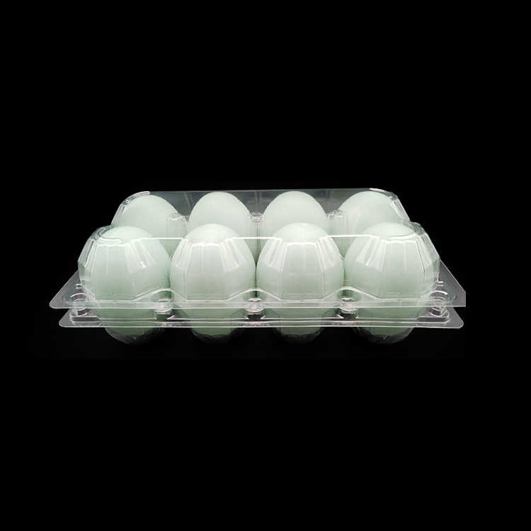 HSQY 18-count Clear Plastic Egg Cartons