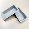 10 oz Rectangle Dual-Color Aviation CPET Food Tray