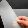 HSQY Frosted Clear Polypropylene Sheet