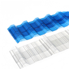 HSQY High Impact Resistant Polycarbonate Corrugated Sheet