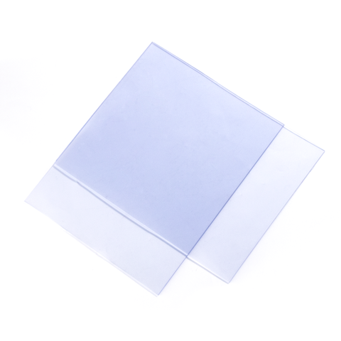Foglio rigido in PVC bianco opaco