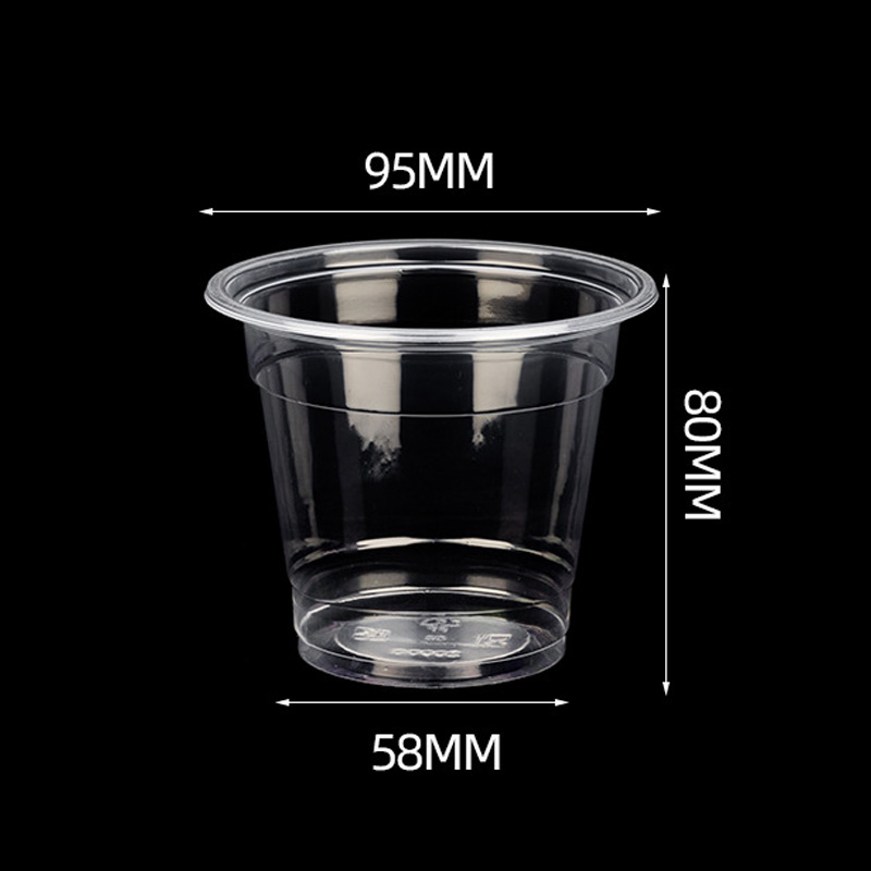 HSQY 0.6oz 1oz 1.5oz 3oz Clear PP Plastic Portion Cups