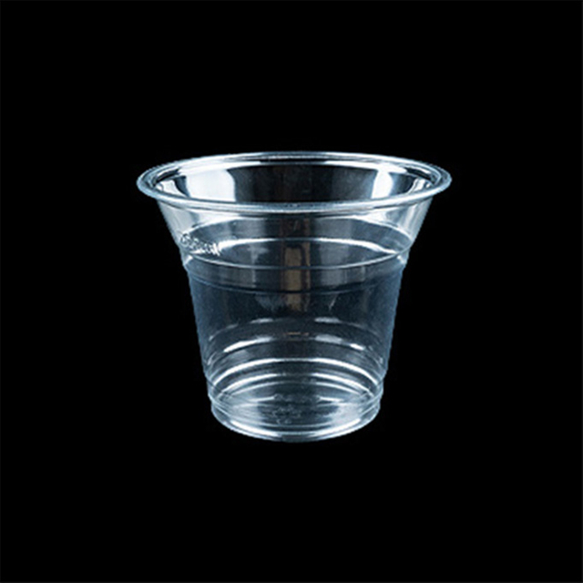 HSQY ⌀90 mm Clear Squat Pet Cups plastike