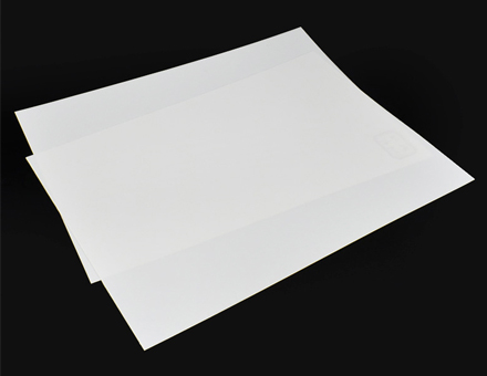 white pp sheet