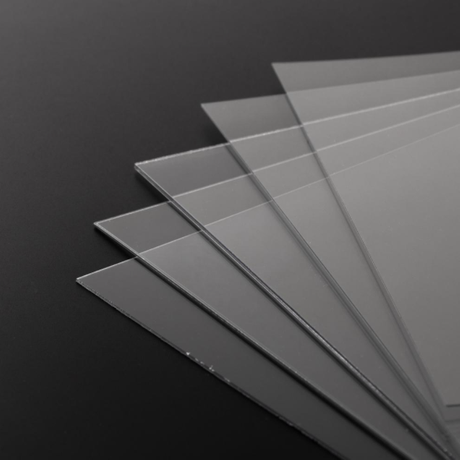 HSQY 0.5mm Hlakileng Thin PETG Plastic Sheet 7 Boholo ba ho Kgetha 
