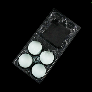 9-count Clear Plastic Egg Cartons