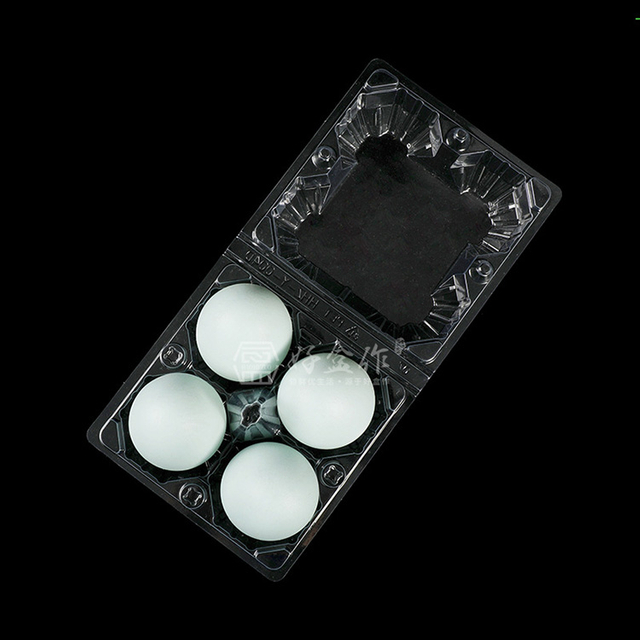 9-count Clear Plastic Egg Cartons