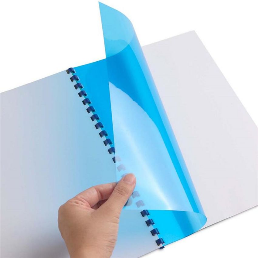 ۱۵۰ ۲۰۰ ۲۴۰ مایکرون A۳ A۴ د کتاب پوښ PVC پابندۍ پاڼې