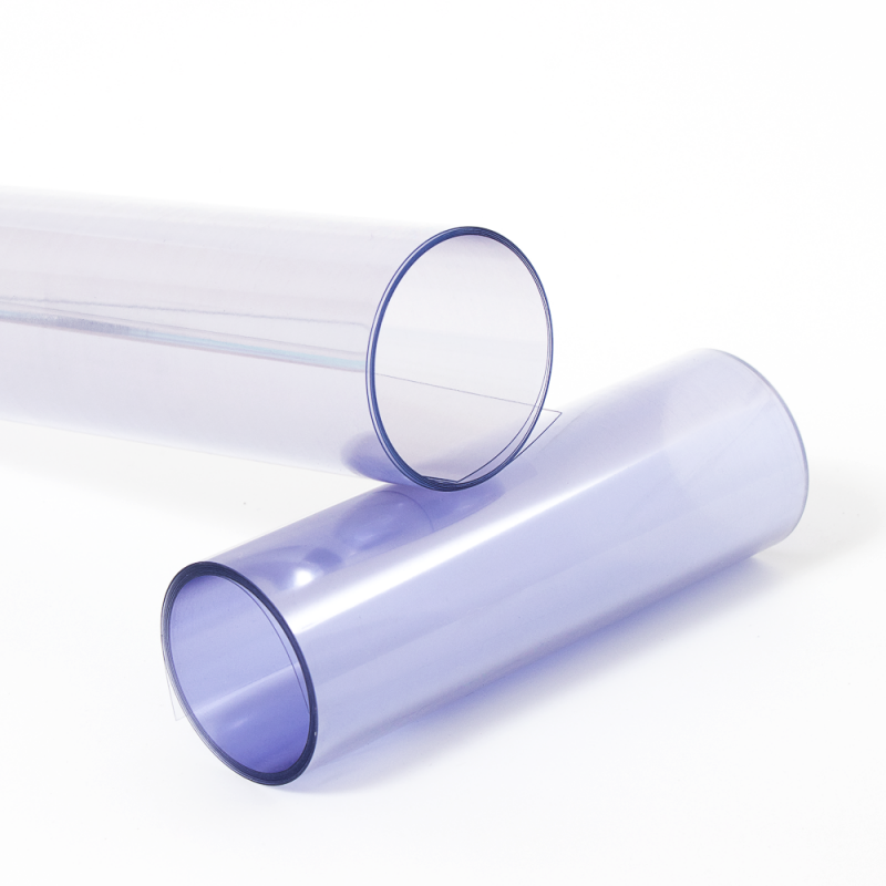 Clear pharmaceutical PVC film for blister packaging